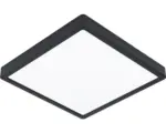 Hornbach LED Deckenleuchte Fueva 1 285 x 285 x 45 mm 1-flammig 20 W 2200 lm 4000 K neutralweiß IP 20 schwarz