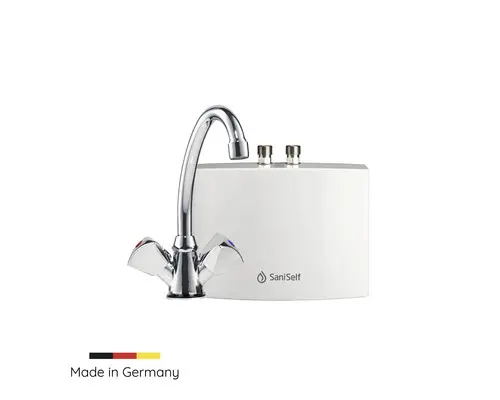 Klein-Durchlauferhitzer Saniself Untertisch 3,5 kW inkl. Armatur