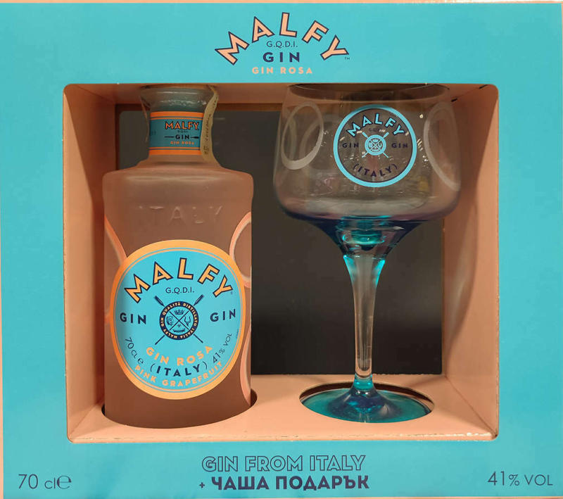 Malfy Rosa Джин 41% vol