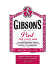 Gibsons London Джин розов 37,5 %