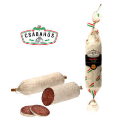 Original Ungarische Salami mit Edelschimmel - Rohwurst aus Schweinefleisch mit Edelschimmel, geräuchert