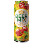 Mix Markt OBOLON Biermischgetränk aus 50% Bier und 50% Erfrischungsgetränk mit Kirschgeschmack, 2,5% vol. - bis 06.07.2024