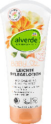 alverde BABY Baby Pflegelotion Bio-Calendula & Bio-Mandelöl