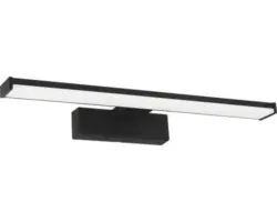 LED Wandleuchte PANDELLA 1 40x40x12 cm 7 W 900 lm 4000 K neutralweiß IP44 schwarz