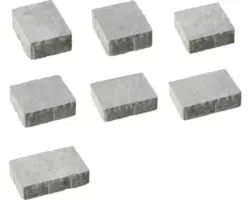 Muster zu Kartäuser Pflaster Natur Muschelkalk