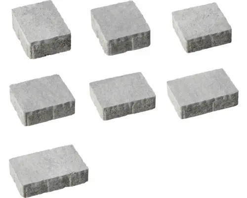 Muster zu Kartäuser Pflaster Natur Muschelkalk