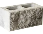 Hornbach Muster zu Architektur-Mauerstein 20cm Rauchquarz Normalstein