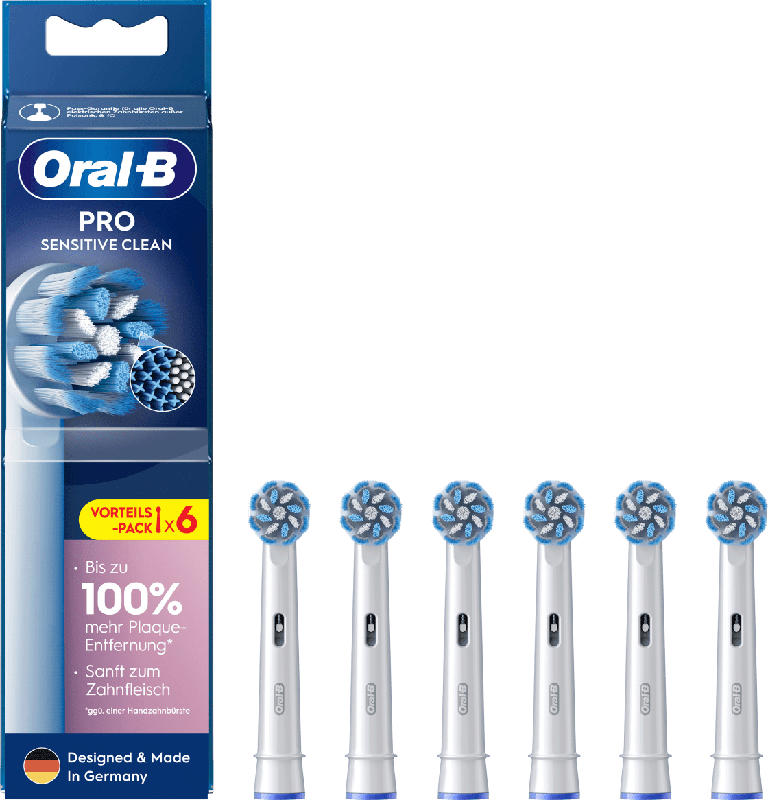 Oral-B Aufsteckbürsten Pro Sensitive Clean