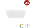 Hornbach LED Einbauleuchte Deckenleuchte e2 STYLE 18 W einstellbares Weiß 1-flammig IP 20, weiß (2440220180196)