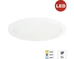 Hornbach LED Einbauleuchte Deckenleuchte e2 STYLE 30 W einstellbares Weiß 1-flammig IP 54, weiß (2440121300196)