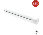 Hornbach LED Aufbauleuchte Unterbauleuchte e2 move² G13 18 W kaltweiß 1-flammig IP 20, weiß (2498000180189)