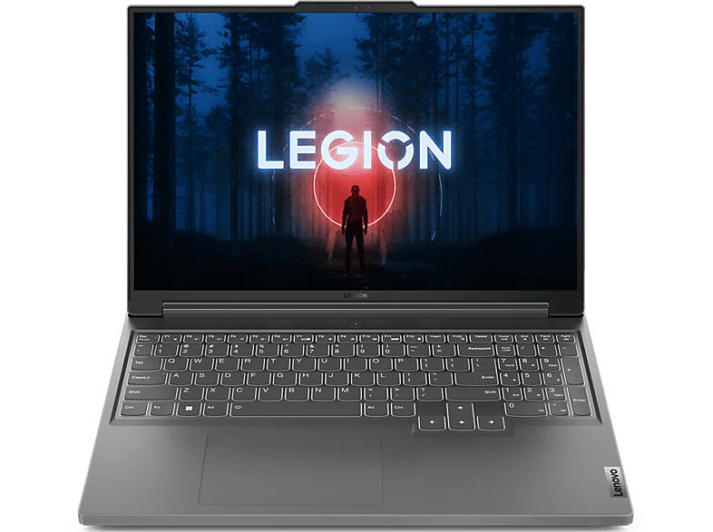 Lenovo Legion Slim 5 16APH8 Gaming Notebook 16 Zoll, WQXGA, AMD Ryzen™ 7 7840HS, 8 GB RAM, 1000 SSD, Windows 11 Home (64 Bit), GeForce RTX™ 4060, Storm Gray