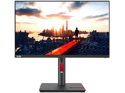 Lenovo ThinkVision P24h-30 Monitor for Business, 23.8 Zoll, WQHD, 16:9, 60Hz, 6ms, 300cd, IPS, 99% sRGB, Raven Black