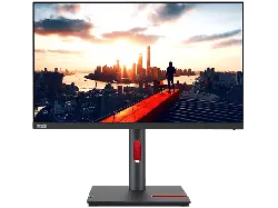 LENOVO ThinkVision P24h-30 Monitor for Business, 23.8 Zoll, WQHD, 16:9, 60Hz, 6ms, 300cd, IPS, 99% sRGB, Raven Black