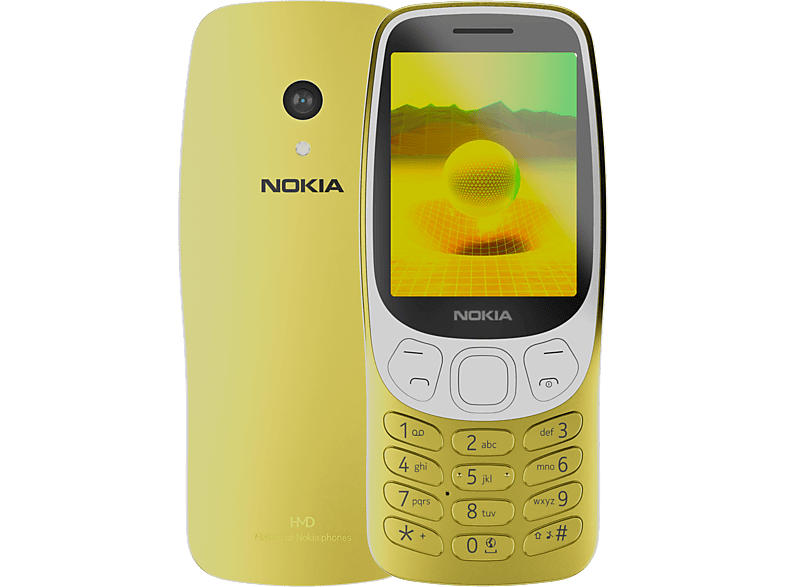 Nokia 3210 (2024), Y2K Gold; Mobiltelefon