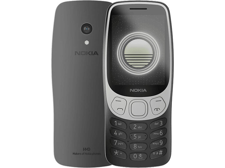 Nokia 3210 (2024), Grunge Black; Mobiltelefon