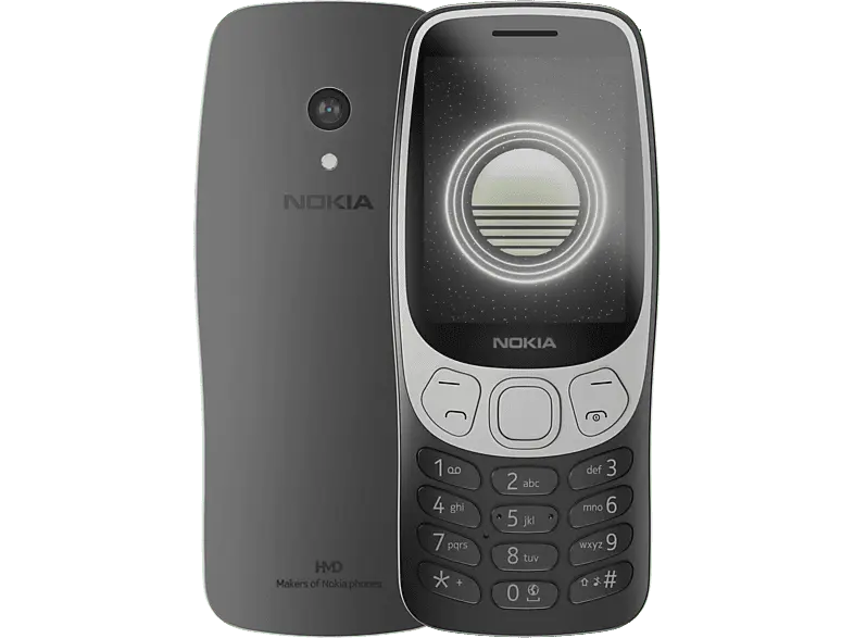 Nokia 3210 (2024), Grunge Black; Mobiltelefon