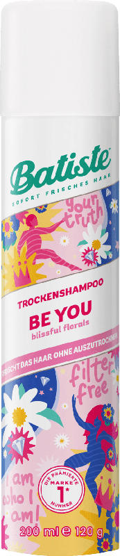 batiste Trockenshampoo BE YOU blissful florals