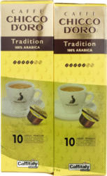 Capsules de café Tradition Chicco d’Oro, 2 x 20 Kapseln