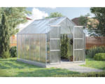 Hornbach Gewächshaus Vitavia Uranus 9900 Hohlkammerplatten 6 mm 257x383 cm Aluminium