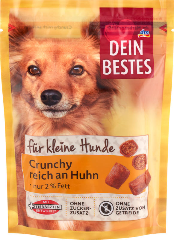 Dein Bestes Hundeleckerli Crunchy reich an Huhn