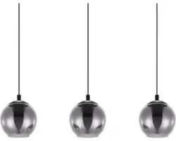 Pendelleuchte Ariscani schwarz 3-flammig