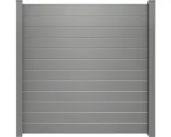 Zaun 180 cm x 180 cm grau