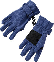 PUSBLU Handschuhe aus Softshell, blau, Gr. 3