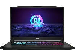 MSI Katana A17 AI B8VG-832 Gaming Notebook 17,3 Zoll, Full-HD, AMD Ryzen™ 7 8845HS, 32 GB RAM, 1000 SSD, Windows 11 Home, GeForce RTX™ 4070, Core Black