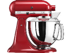 Kitchen Aid 5 KSM 175 PSeeR Artisan Küchenmaschine Empire Rot (Rührschüsselkapazität: 4,8 l, 300 Watt)