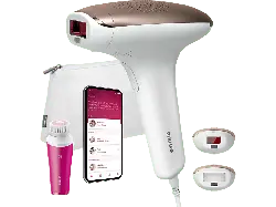 Philips BRI924/00 Lumea IPL-Haarentfernungsgerät (Weiß, mit 2 Aufsätzen inkl. Gesichtsbürste, Netzbetrieb)