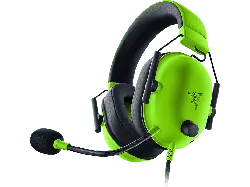 RAZER BlackShark V2 X Gaming Headset, Over-Ear, 3.5mm, Passive Schallisolierung, TriForce 50mm Treiber, Grün
