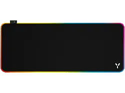 ISY IMP-6000-XXL RGB Gaming Mauspad, 900 x 360 mm, XXL, Schwarz