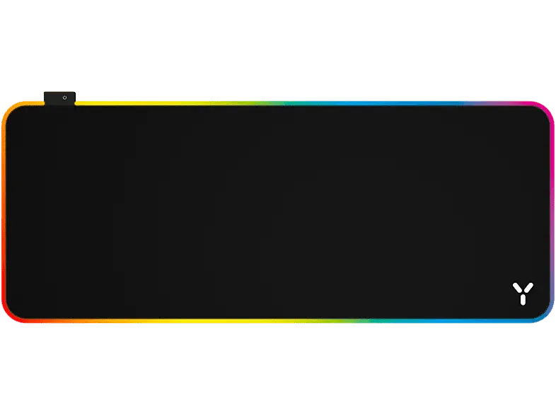 ISY IMP-6000-XXL RGB Gaming Mauspad, 900 x 360 mm, XXL, Schwarz
