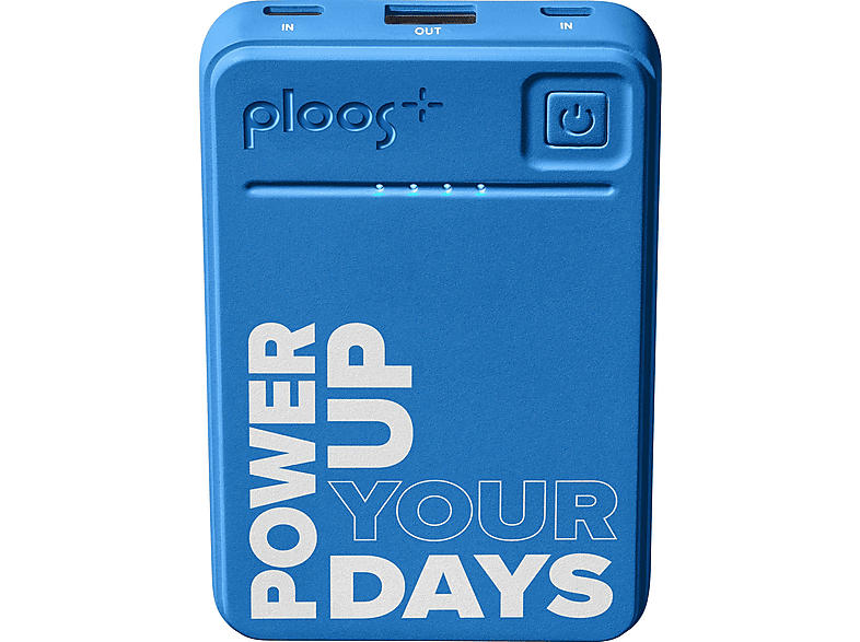 Ploos Powerr Bank Words 5000 Blau; Powerbank