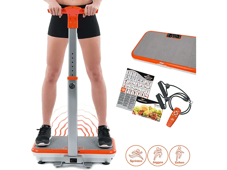 Media Shop Vibro Shaper mit Haltegriff M12160; Vibrationsplatte