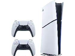 Sony PlayStation®5 (Modellgruppe: Slim) Digital Edition mit zweitem DualSense™ Wireless-Controller; PlayStation 5----Spielekonsole