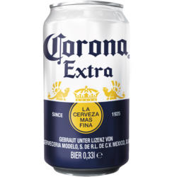 Bier Corona Extra, 4,5% vol.