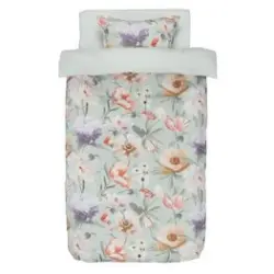 JYSK Lenjerie pat+cearșaf satinată ERNA 140x200 roz