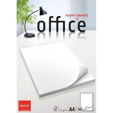 ELCO Blocco appunti Office A4 74401.14 in bianco, 70g 50 fogli