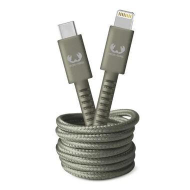 Fresh 'N Rebel USB-C to Apple Lightning cable 2.0m (Dried Green)