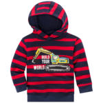 Ernsting's family Jungen Hoodie mit Bagger-Applikation (Nur online) - bis 22.09.2024