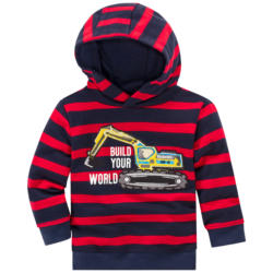 Jungen Hoodie mit Bagger-Applikation (Nur online)