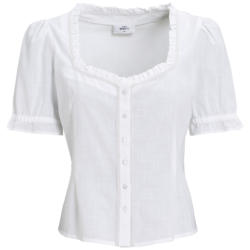 Damen Bluse mit weitem Ausschnitt (Nur online)