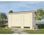 Hornbach Gerätehaus Olaf 6,6 m² inkl. Fußboden 344 x 221 cm natur