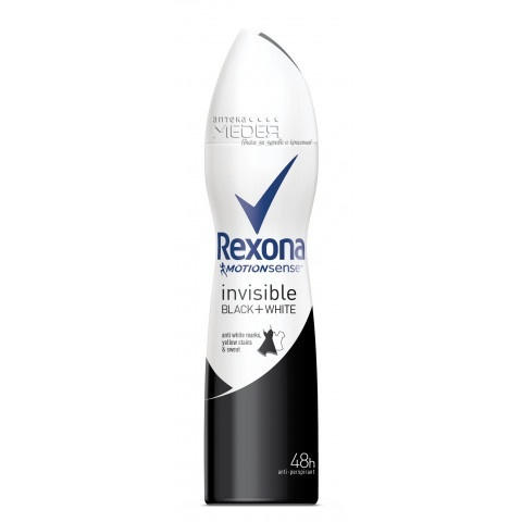 РЕКСОНА | REXONA СПРЕЙ ИНВИЗИБЪЛ БЛЕК & УАЙТ 150МЛ