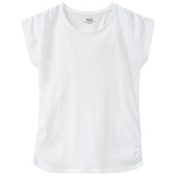 Mädchen T-Shirt mit strukturierten Streifen