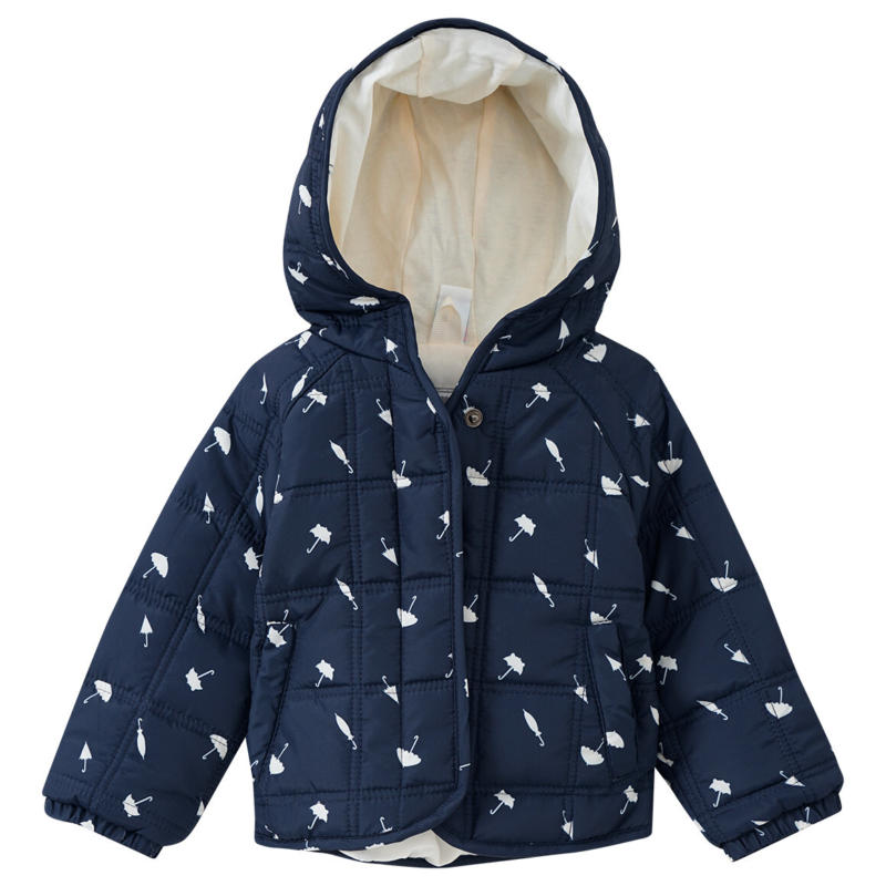 Baby Steppjacke mit Kapuze