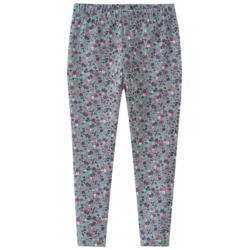 Mädchen Leggings mit Blümchen-Allover