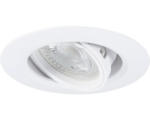 Hornbach Einbauleuchte Paulmann 10 W GU10 3-flammig Ø 90 mm schwenkbar, weiß IP 23, 3 Stück ( 92109 )